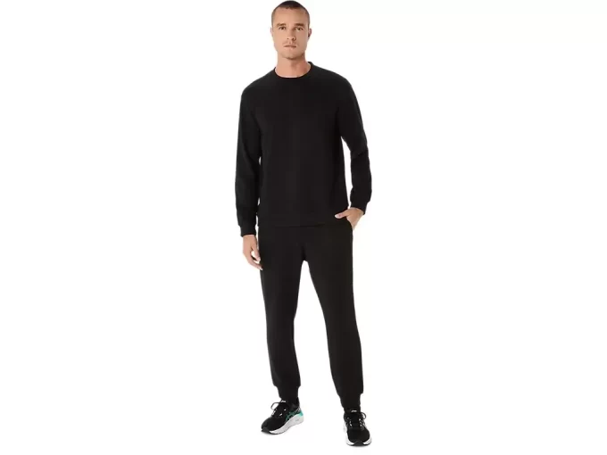 SWEATSHIRT MIT RUNDHALSAUSSCHNITT SWEATSHIRT MIT RUNDHALSAUSSCHNITT