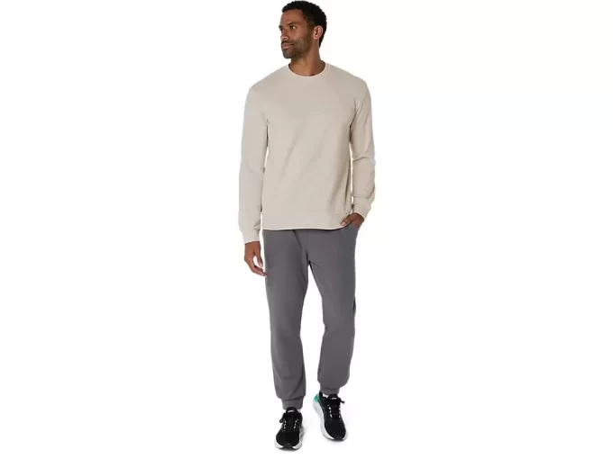 SWEATSHIRT MIT RUNDHALSAUSSCHNITT SWEATSHIRT MIT RUNDHALSAUSSCHNITT