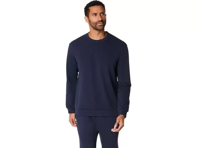SWEATSHIRT MIT RUNDHALSAUSSCHNITT SWEATSHIRT MIT RUNDHALSAUSSCHNITT