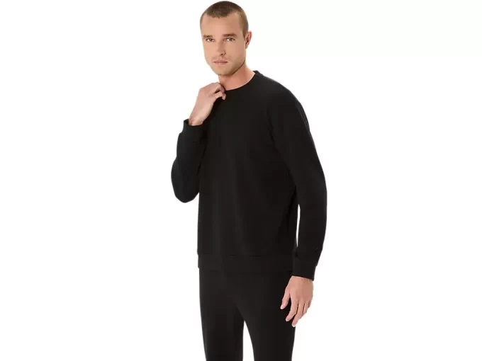 SWEATSHIRT MIT RUNDHALSAUSSCHNITT SWEATSHIRT MIT RUNDHALSAUSSCHNITT
