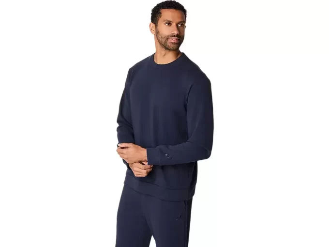 SWEATSHIRT MIT RUNDHALSAUSSCHNITT SWEATSHIRT MIT RUNDHALSAUSSCHNITT