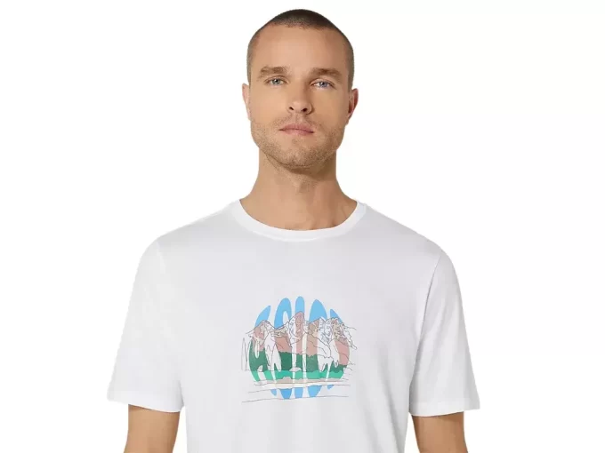 UNISEX ASICS CELEBRATE OUR HOME KURZARM-T-SHIRT