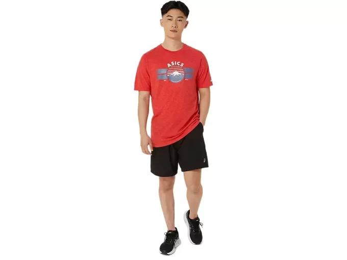 UNISEX ASICS EST 1977 MOUNTAIN T-SHIRT UNISEX ASICS EST 1977 MOUNTAIN T-SHIRT