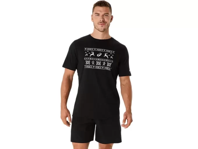 UNISEX ASICS HOLIDAY KURZARM-T-SHIRT UNISEX ASICS HOLIDAY KURZARM-T-SHIRT