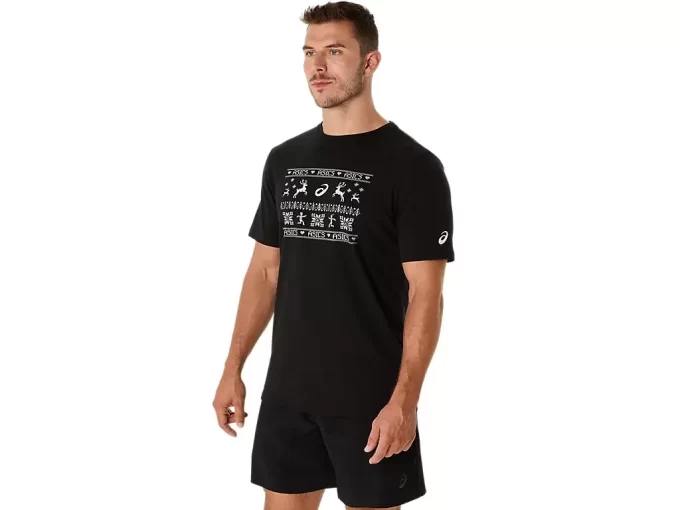 UNISEX ASICS HOLIDAY KURZARM-T-SHIRT UNISEX ASICS HOLIDAY KURZARM-T-SHIRT