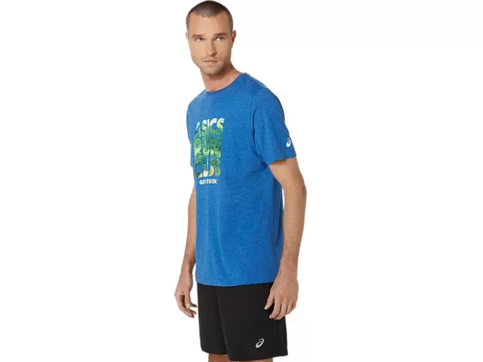 UNISEX ASICS RUN OUTSIDE CLUB KURZARM-T-SHIRT UNISEX ASICS RUN OUTSIDE CLUB KURZARM-T-SHIRT