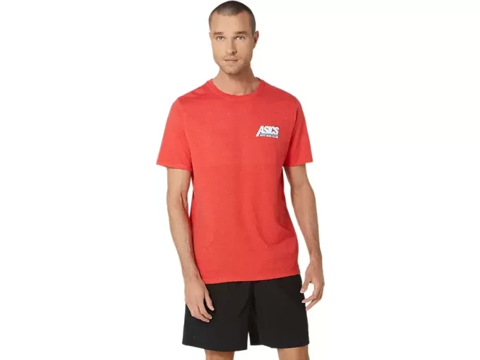 UNISEX ASICS SMSB 1977 RUN CLUB KURZARM-T-SHIRT UNISEX ASICS SMSB 1977 RUN CLUB KURZARM-T-SHIRT