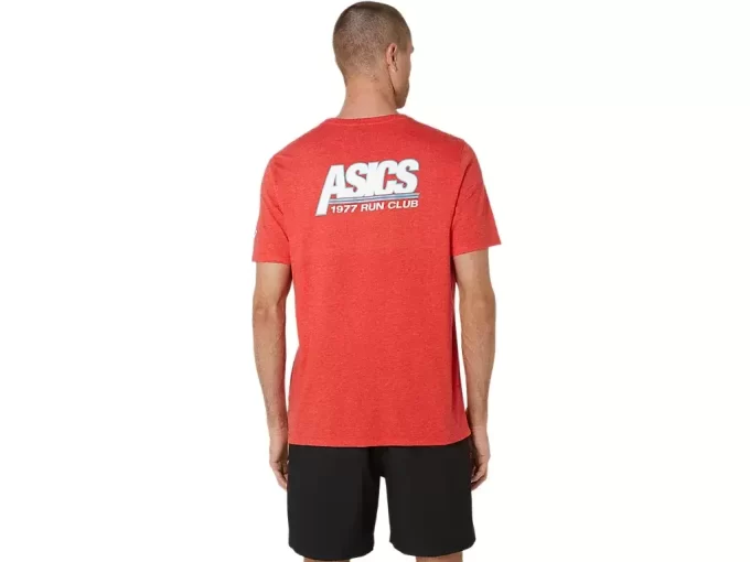 UNISEX ASICS SMSB 1977 RUN CLUB KURZARM-T-SHIRT UNISEX ASICS SMSB 1977 RUN CLUB KURZARM-T-SHIRT