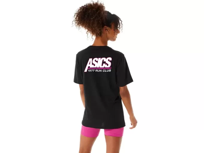 UNISEX ASICS SMSB 1977 RUN CLUB KURZARM-T-SHIRT UNISEX ASICS SMSB 1977 RUN CLUB KURZARM-T-SHIRT