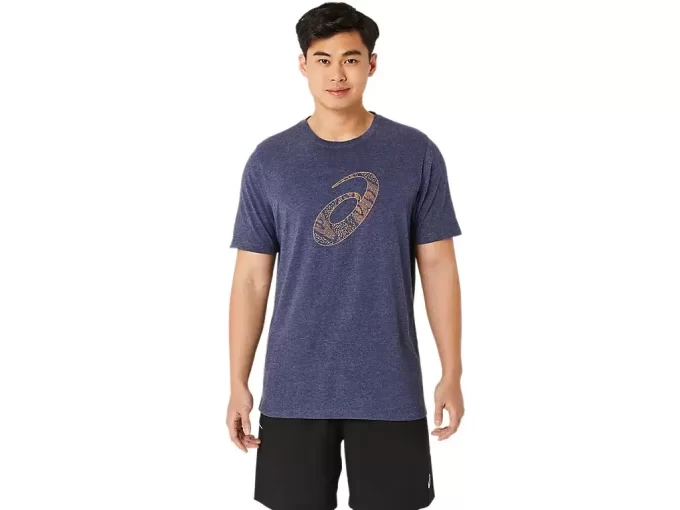 UNISEX ASICS SPIRAL a FILL T-SHIRT UNISEX ASICS SPIRAL a FILL T-SHIRT