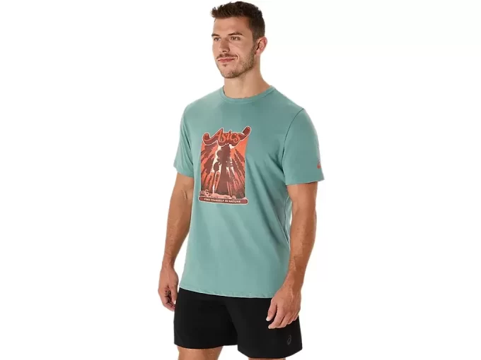 UNISEX ASICS WANDER KURZARM-T-SHIRT