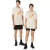UNISEX KURZARM T-SHIRT MIT FARBVERLAUF UND SPIRALE UNISEX KURZARM T-SHIRT MIT FARBVERLAUF UND SPIRALE
